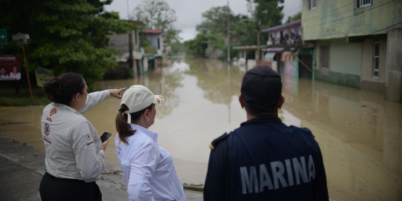 Suman esfuerzos Federación y Estado para acelerar la recuperación en Poza Rica y Álamo