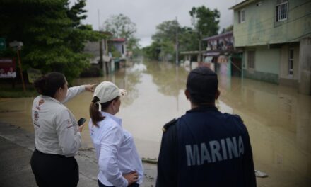 Suman esfuerzos Federación y Estado para acelerar la recuperación en Poza Rica y Álamo