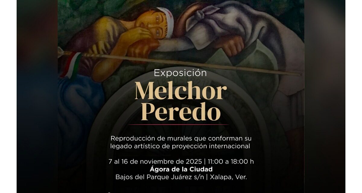 Realizará la SECVER Homenaje al muralista Melchor Peredo en el Ágora de la Ciudad
