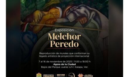 Realizará la SECVER Homenaje al muralista Melchor Peredo en el Ágora de la Ciudad