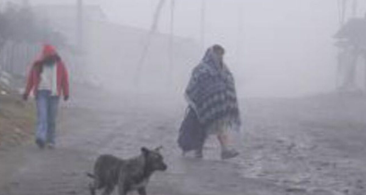 Prevén 48 Frentes Fríos para el país, en Veracruz 41 municipios y 743 comunidades en riesgo