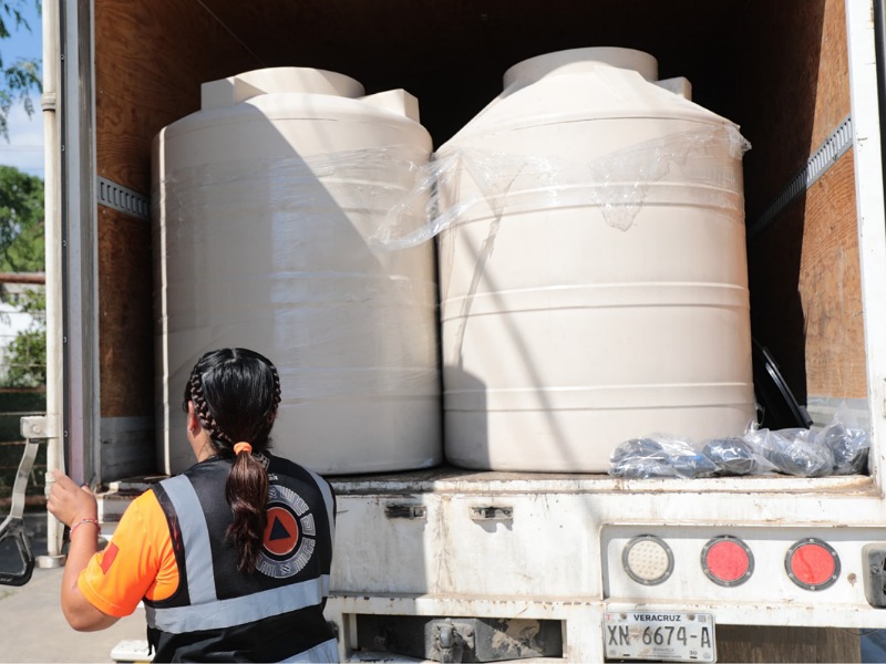 Brigadas de PC continúan llevando ayuda humanitaria a localidades de Álamo