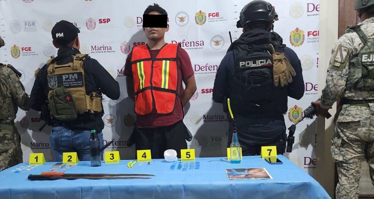 SSP asegura armas, drogas y combustible en distintos municipios de Veracruz