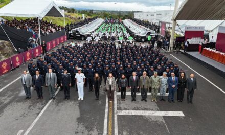 Con inversión de 200 mdp en unidades y tecnología, impulsa Gobernadora modernización de fuerza policial