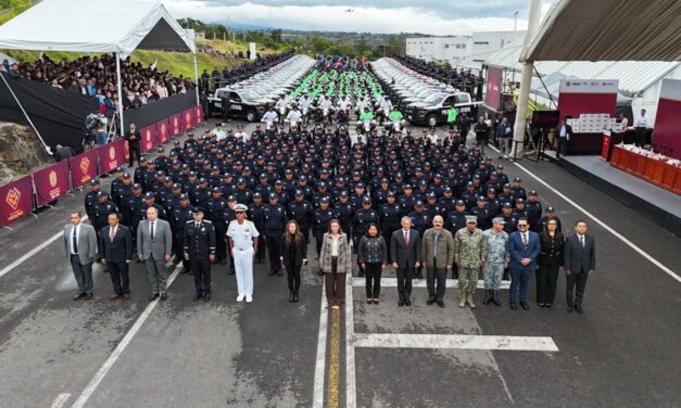 Con inversión de 200 mdp en unidades y tecnología, impulsa Gobernadora modernización de fuerza policial