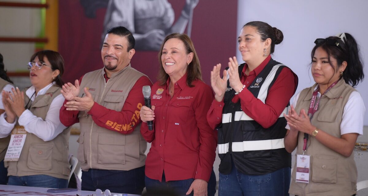 Más de 56 mil familias veracruzanas reciben apoyo tras las lluvias: Rocío Nahle
