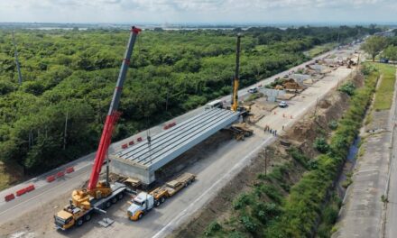 Avanza sin contratiempos construcción del nuevo distribuidor vial al Puerto de Veracruz: SICT