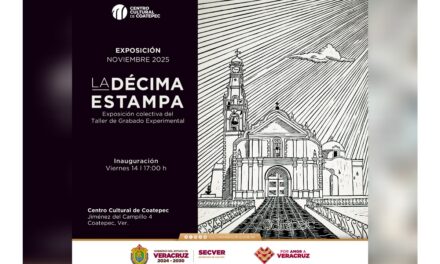 Invita SECVER a celebrar los 10 años del Taller de Grabado experimental en Coatepec
