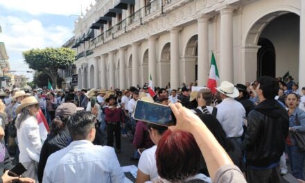 Total libertad para la libre manifestación en Veracruz, instrucción de Nahle ante marcha de ‘Generación Z’