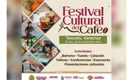 Invita SECVER al Festival Cultural del Café Teocelo 2025