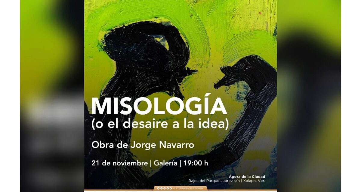 La SECVER invita a la inauguración de la exposición Misología en el Ágora