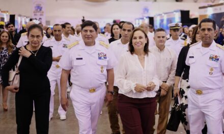 Esta es su casa, Gobernadora agradece a la Marina por su apoyo a Veracruz ante la contingencia