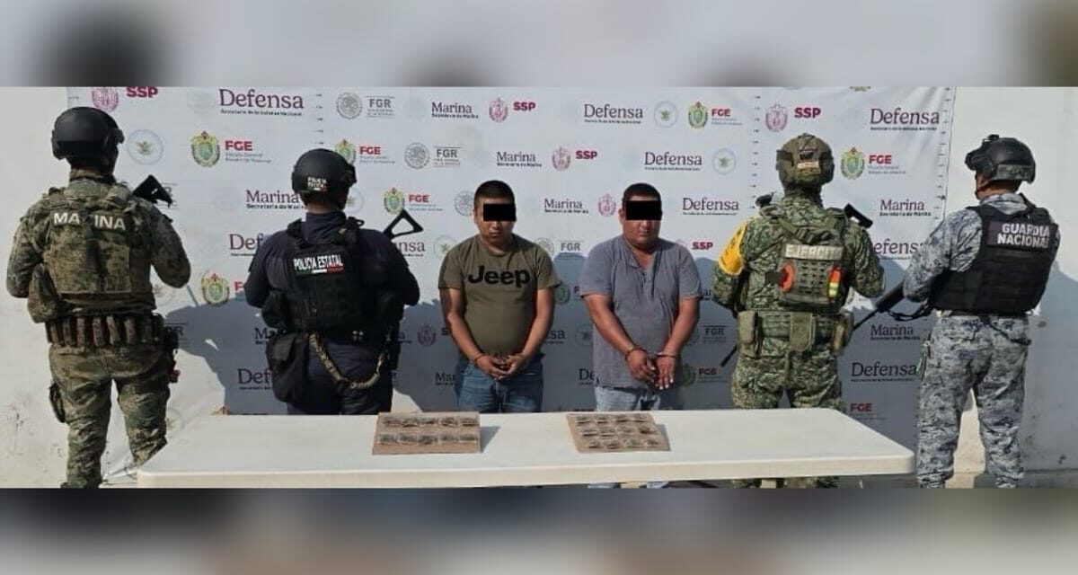 Como resultado de los operativos del 7 al 10 de noviembre, SSP logra la liberación de 2 personas y la detención de 27, en 23 municipios