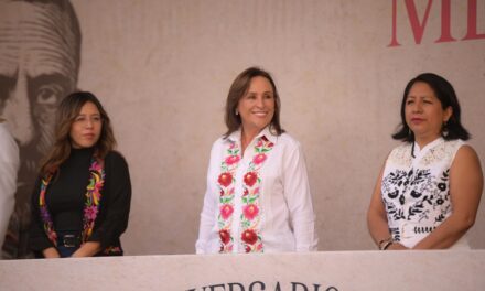 Rocío Nahle encabeza su primer Desfile Cívico–Deportivo por el 115 aniversario de la Revolución Mexicana