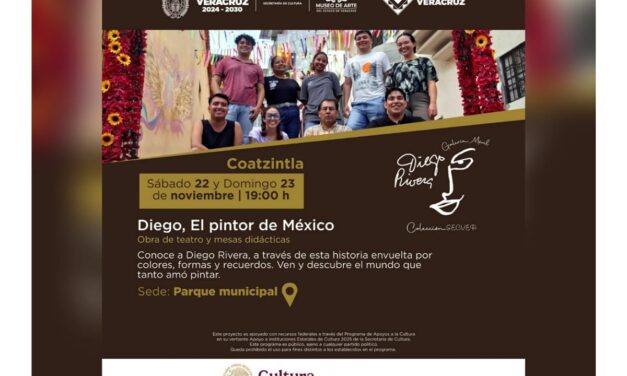 Disfruta de la Galería Móvil 2025: Diego Rivera en Coatzintla