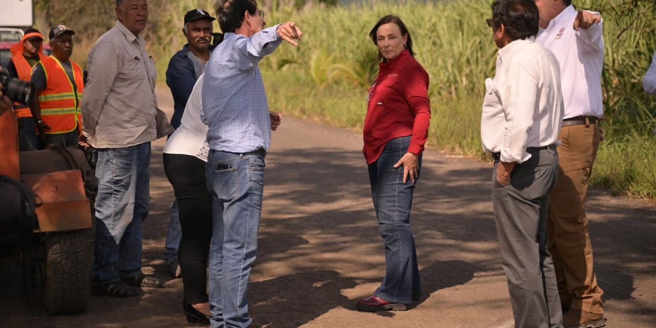 Supervisión directa garantiza carreteras de calidad en la zona centro: Rocío Nahle