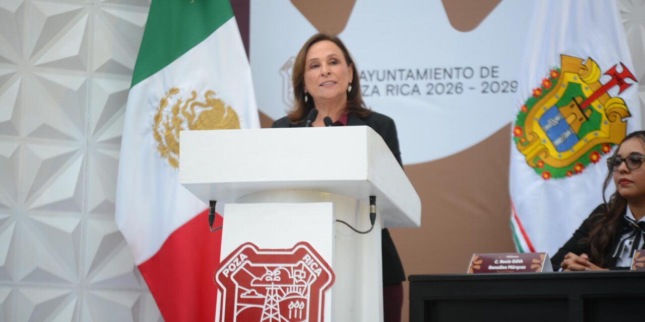 Poza Rica no está sola: apoyo total para su recuperación, afirma la gobernadora Rocío Nahle