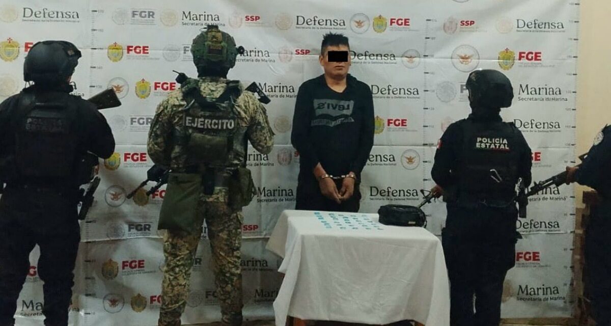 Logra SSP detención de 18 personas, aseguramiento de estupefacientes y recuperación de vehículos robados
