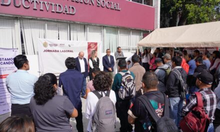 Concluye STPSP ciclo anual de jornadas laborales con más de mil vacantes ofertadas