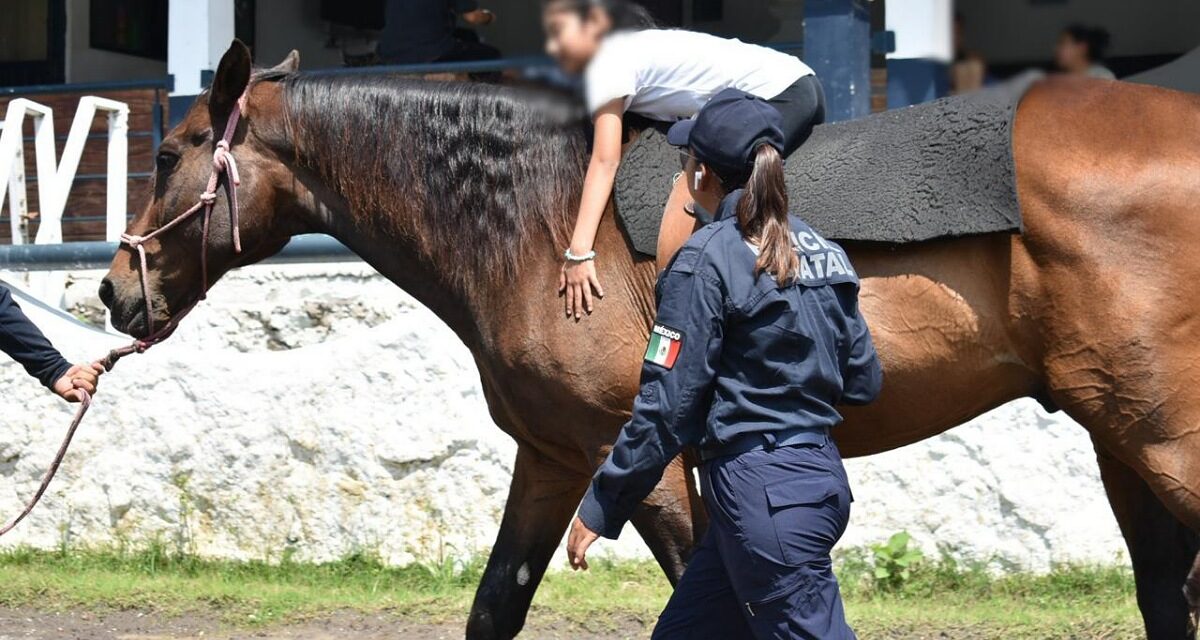 Equinoterapia de SSP, motor que impulsa y cambia la vida de niñas, niños y jóvenes con discapacidad