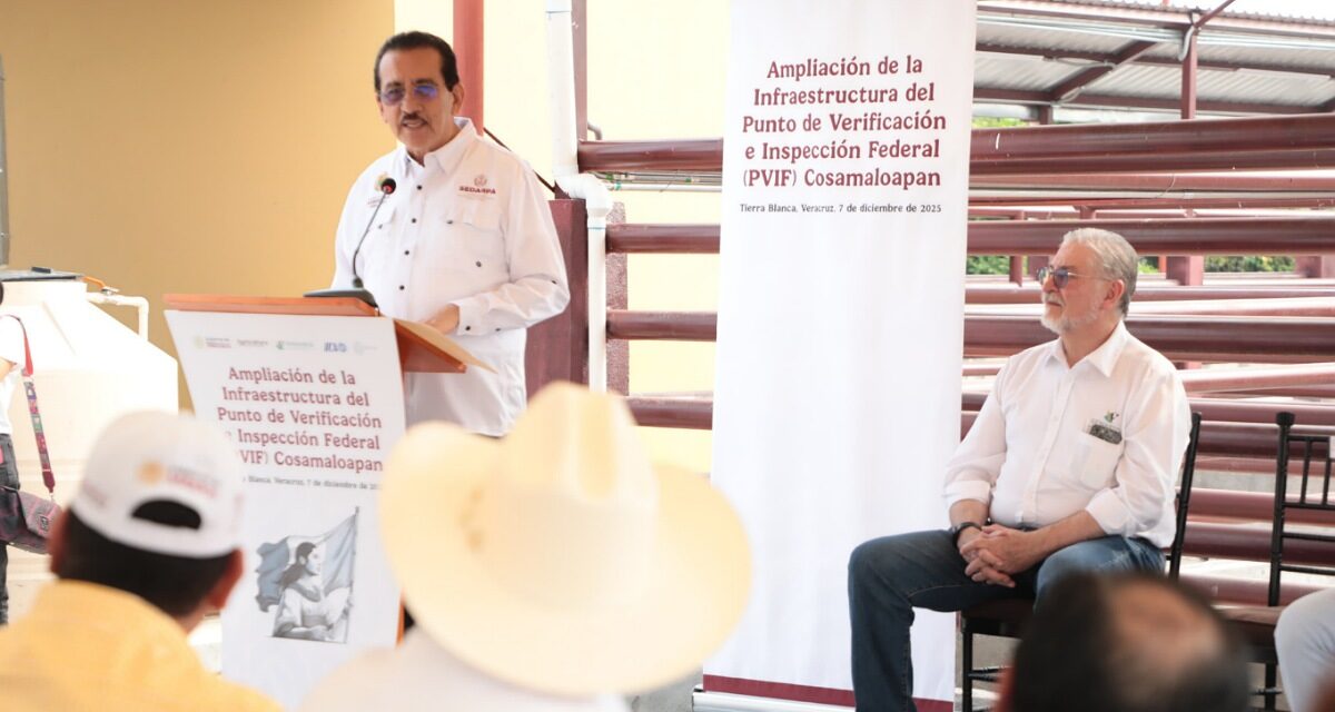 SADER y SEDARPA inauguran Punto de Verificación ganadera