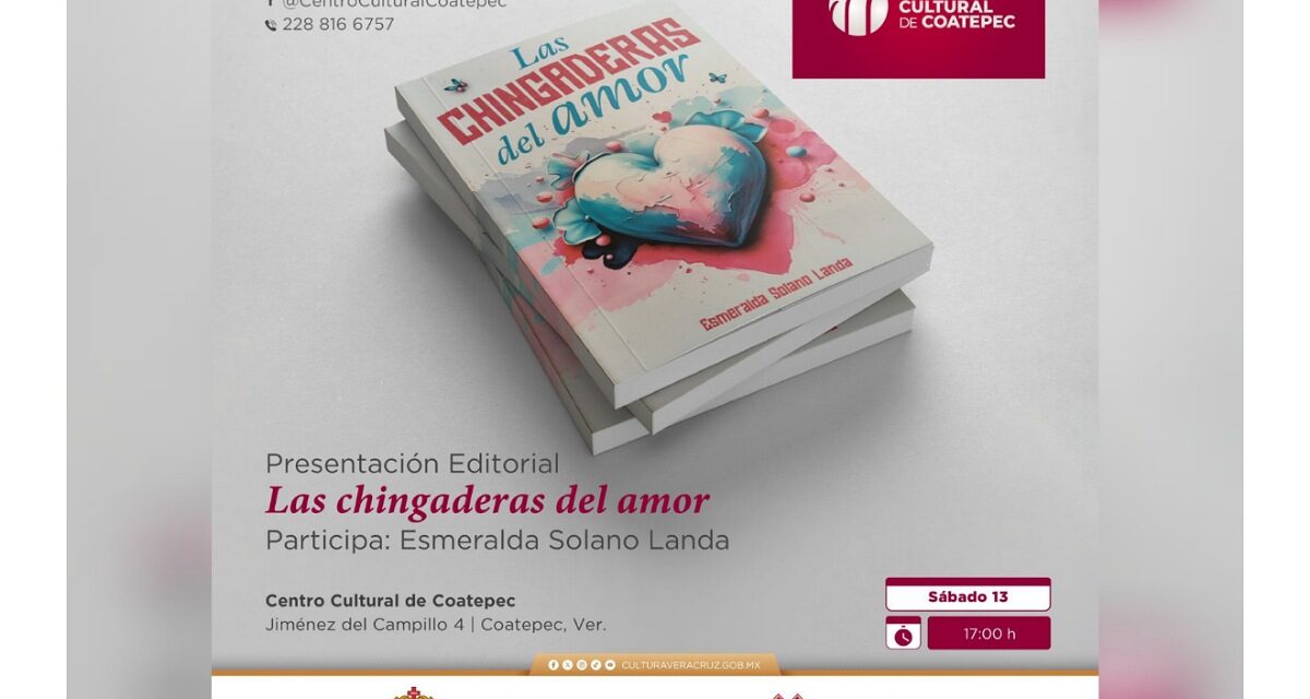 Invita la SECVER a reflexionar sobre el amor con la presentación editorial en Coatepec