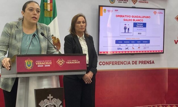 Veracruz despliega Operativo Guadalupe–Reyes con más de mil 300 elementos