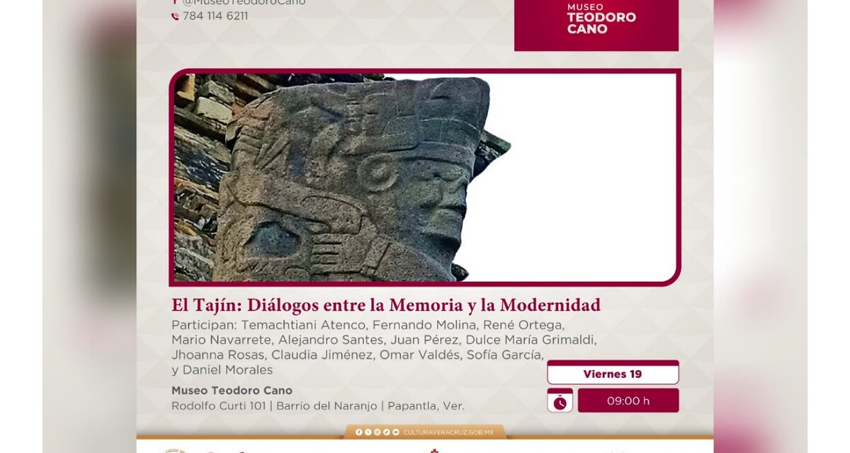 Invita SECVER a encuentro académico sobre la ciudad de El Tajín