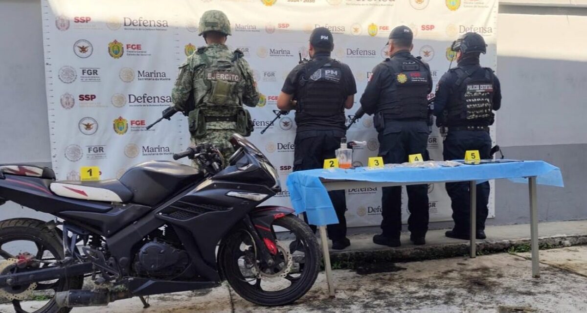 SSP asegura más de 3 mil 600 dosis presuntas drogas, armas y vehículos; 42 personas detenidas