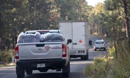 Más de dos mil apoyos llegan a comunidades de alta marginación por frío extremo