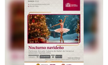 Invita SECVER a espectáculo navideño de ballet en el Teatro de la Reforma
