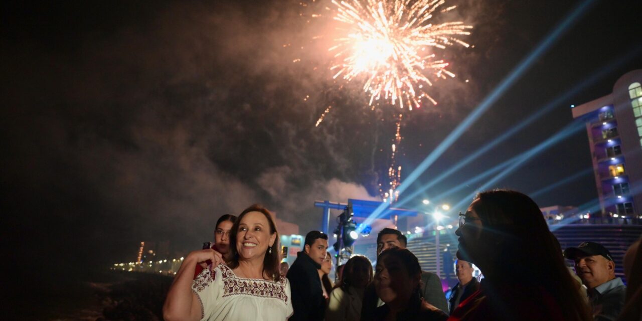 Rocío Nahle recibe el 2026 con una gran celebración cultural y familiar en el puerto de Veracruz