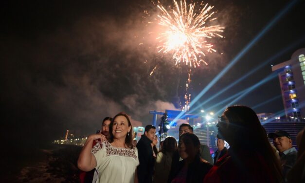 Rocío Nahle recibe el 2026 con una gran celebración cultural y familiar en el puerto de Veracruz