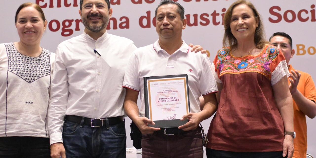 Veracruz es ejemplo nacional en el pago de la deuda del ISSSTE y avanza en justicia social con FOVISSSTE: Rocío Nahle