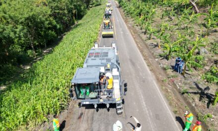 Inicia rehabilitación de carretera federal Veracruz-Acayucan, en el tramo Catemaco-Acayucan