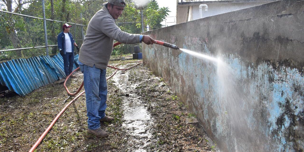 CAEV rehabilita potabilizadora en Rodríguez Clara