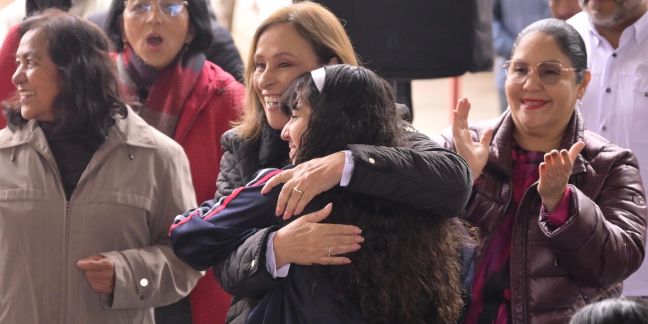 Con enfoque humanista, Rocío Nahle inicia entrega de útiles escolares a municipios afectados de la zona norte