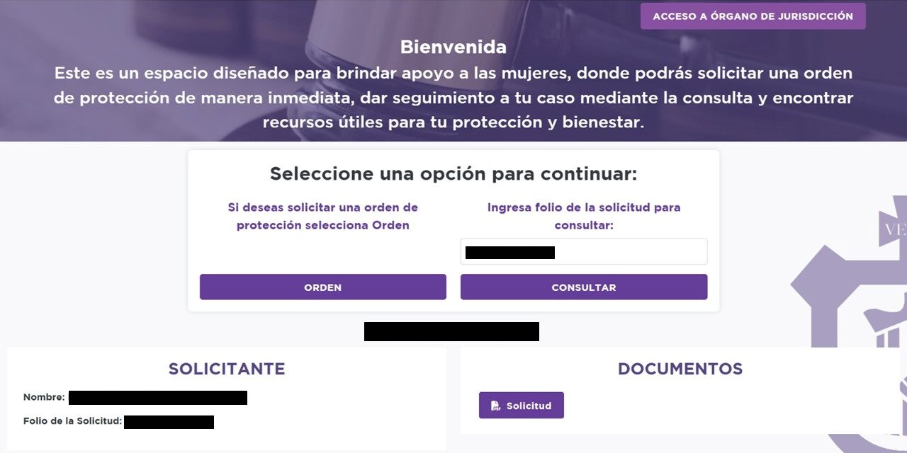 Coatzacoalcos acompaña primer caso de violencia atendido mediante la plataforma “Veracruzana Protegida”