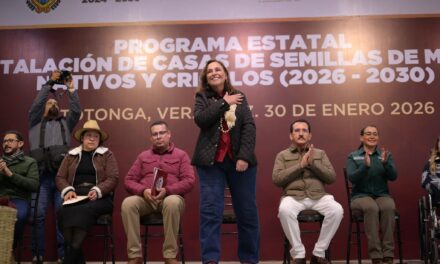 Justicia al campo con Casas de semillas para proteger e incrementar la producción de maíz: Rocío Nahle