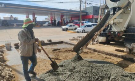 Cumple Pedro Miguel Rosaldo con la rehabilitación de vialidades en Coatzacoalcos