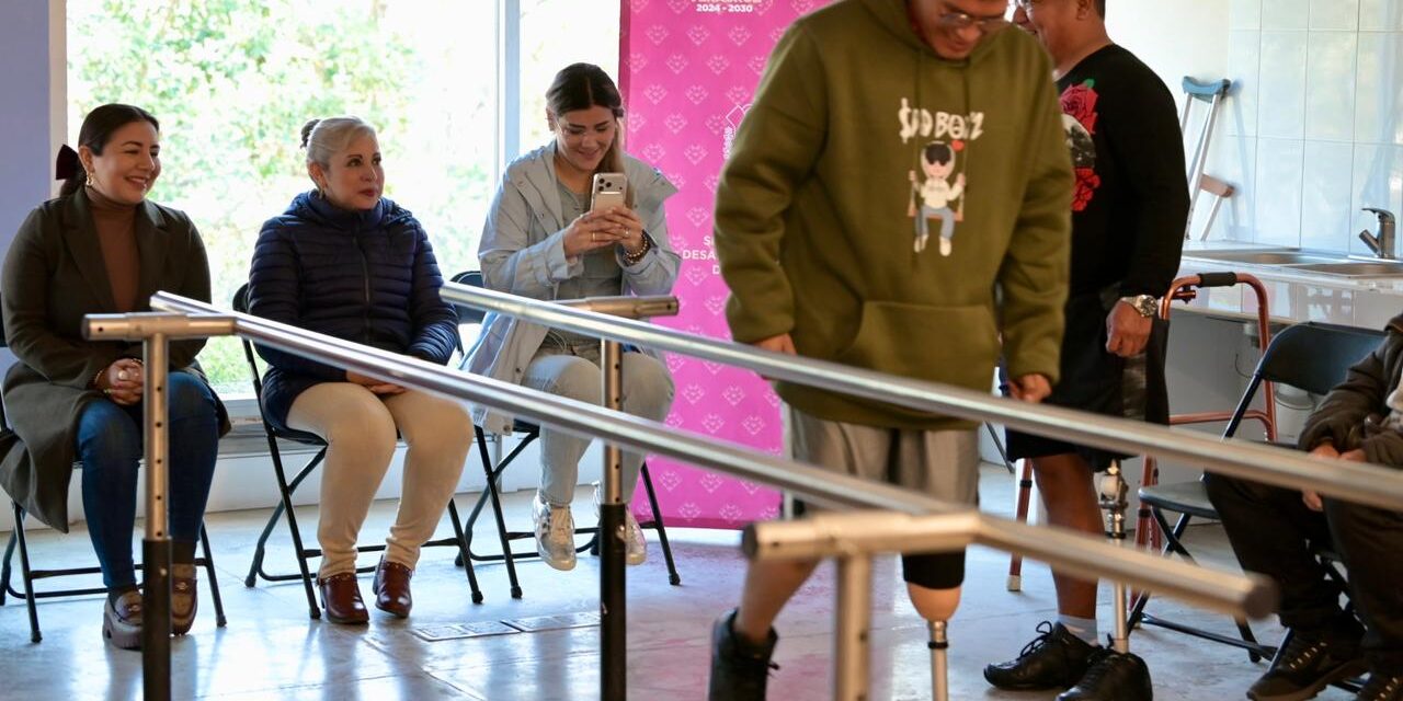 Realiza DIF Estatal entrega de prótesis en el CRISVER