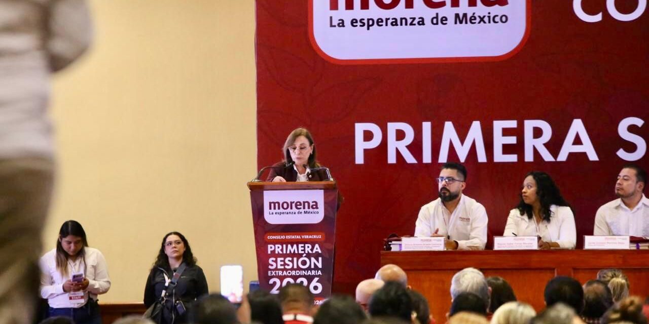 Morena Veracruz refrenda unidad y rumbo político en la Primera Sesión Extraordinaria 2026 del Consejo Estatal