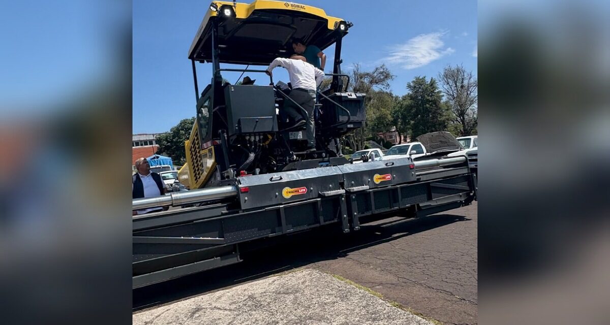 Rehabilitará SICT 33 kms del tramo Poza Rica – Nautla con tren de repavimentación