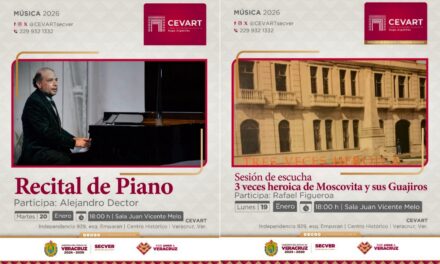 Celebra el arte de la música con sesión de escucha y recital de piano en el CEVART