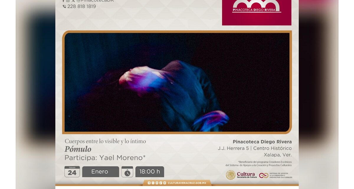 Asiste al ciclo escénico de danza: Cuerpos entre lo visible y lo íntimo en la Pinacoteca