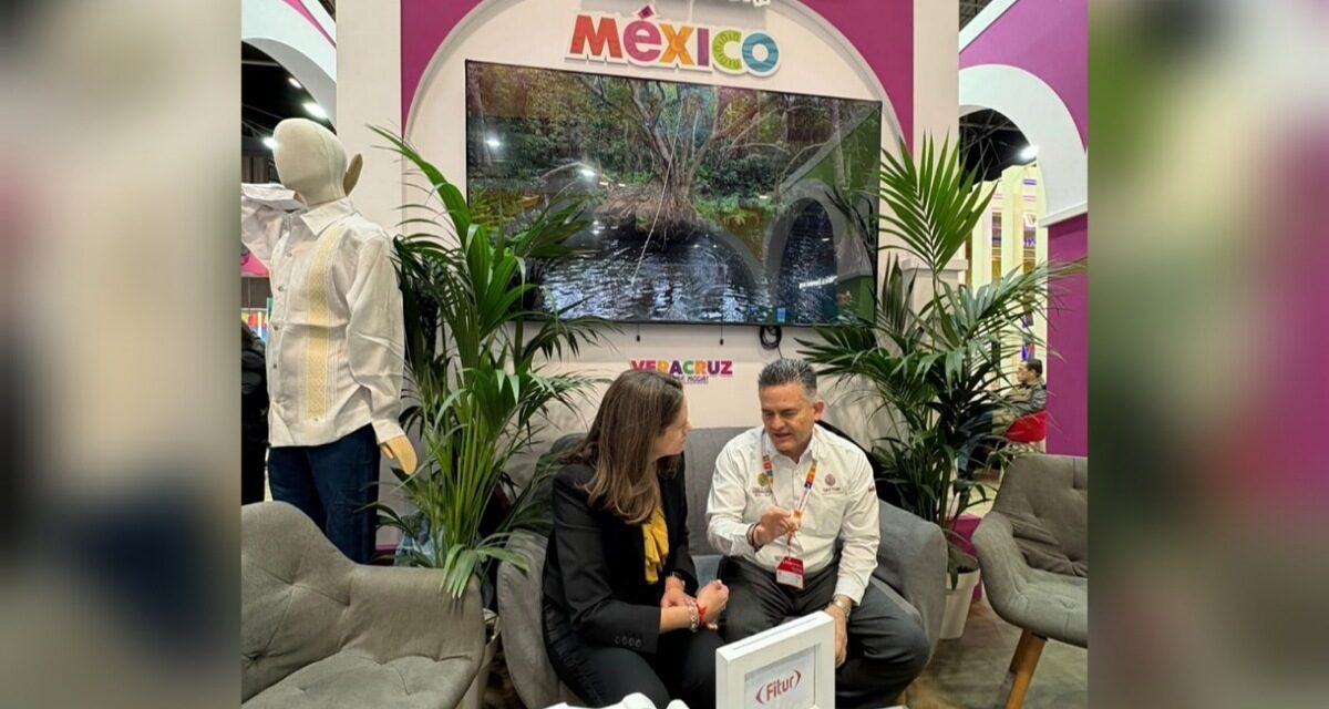 Promociona Veracruz en FITUR sus rutas turísticas rumbo a la Copa Mundial FIFA