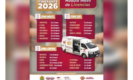Inicia Jornada Itinerante del Módulo Móvil de Licencias