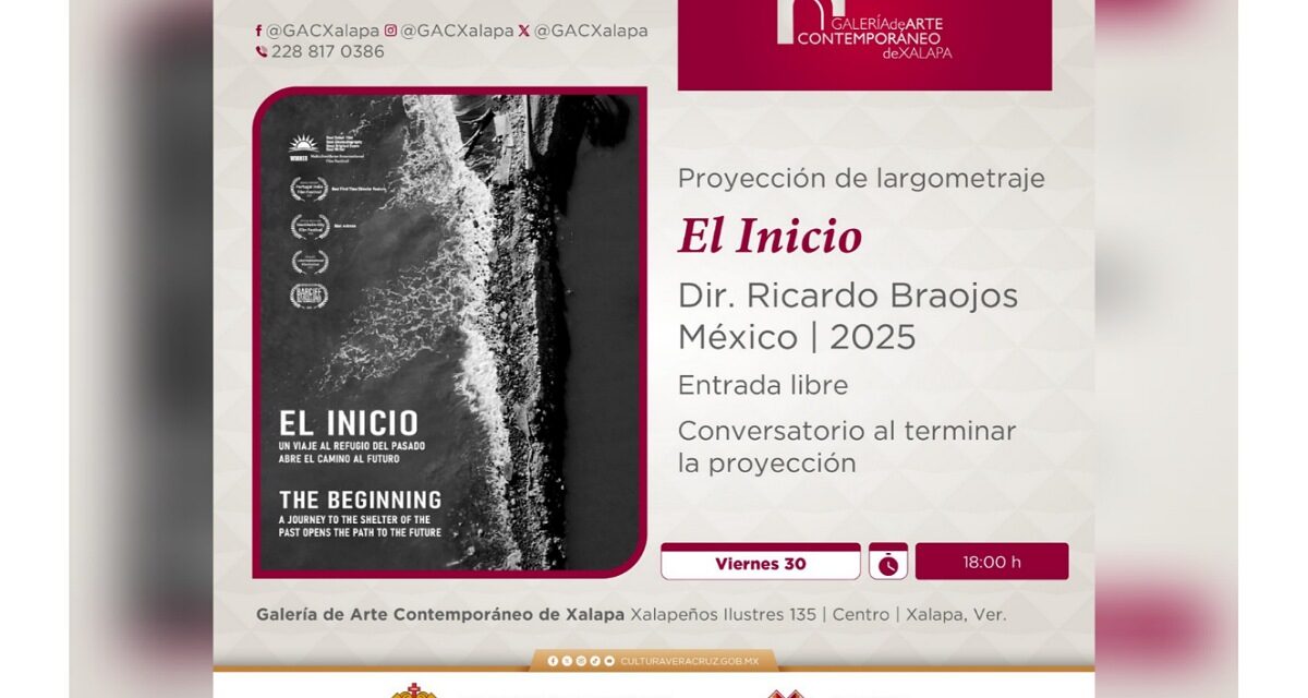 Este viernes, proyección y conversatorio del filme El inicio en la GACX