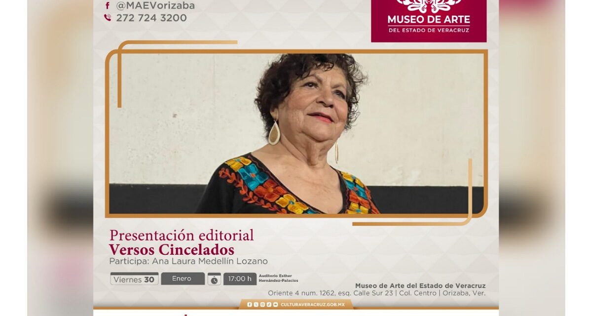 Promueve SECVER producción literaria local de Orizaba en el MAEV