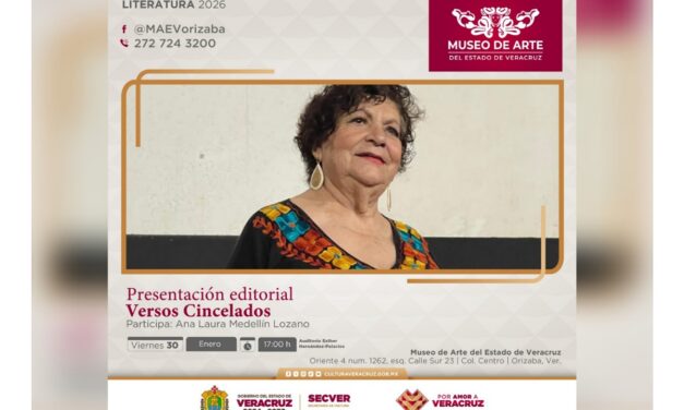 Promueve SECVER producción literaria local de Orizaba en el MAEV